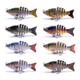 Mini Multi Jointed Swimbait Fishing Lure set