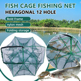 Folding fishing trap