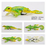 Soft Gecko House Lizard  Swimbait Weedless Lure