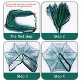 Folding fishing trap