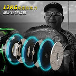 Deep Sea Iron Plate Baitcasting Reel