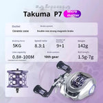 Lightweight Short-Axis Carbon Drip Wheel Reel
