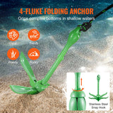 Kayak Anchor Kit W/ Rope and Storage Bag