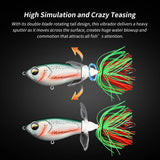 Top water Spin bait Artificial Lure