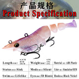 Segment Prawn Fishing Lure