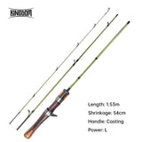 3 Sections Ultralight Carbon Rods