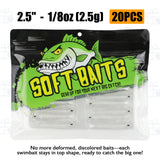 Paddle Tail  Soft Plastic Lures
