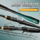 Spinning/Casting  Saltwater Freshwater Lure Fishing Rod