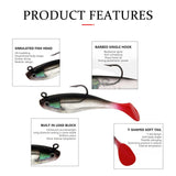 Soft Artificial Fishing Lures