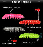 caterpillar Segemented Swimbait