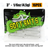 Paddle Tail  Soft Plastic Lures