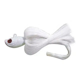 White Color Nylon Hair Jig Baits