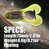 Floating Soft Fishing Lure Frog Baits