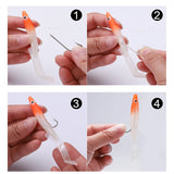 Eel cub lifelike Silicone lure