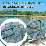 Folding fishing trap