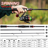 Spinning Ultralight Carbon Fishing Rod