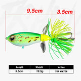 Top water Spin bait Artificial Lure