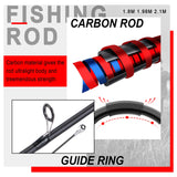 Spinning Ultralight Carbon Fishing Rod