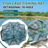 Folding fishing trap