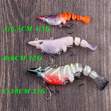 Segment Prawn Fishing Lure