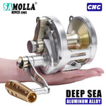 Aluminum Alloy Trolling Drum Fishing Reel