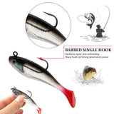 Soft Artificial Fishing Lures