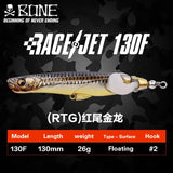 Bone Racejet Top Water Floating BAIT