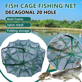 Folding fishing trap