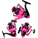 Pink High Speed  Spinning Fishing Reel