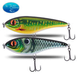 Slow Sinking Jerkbait  Fishing Lures Musky Pike Slider Bass