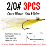 Artificial Fly  Saltwater Freshwater Fishing Lure Bait