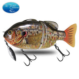 Jointed swimbait fishing lure