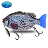 Jointed swimbait fishing lure