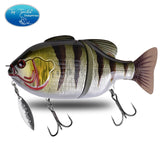 Jointed swimbait fishing lure