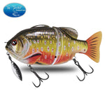 Jointed swimbait fishing lure