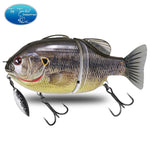 Jointed swimbait fishing lure