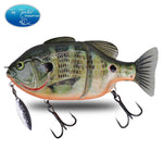 Jointed swimbait fishing lure