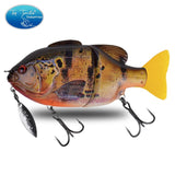 Jointed swimbait fishing lure