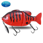 Jointed swimbait fishing lure