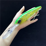 Deep Sea Trolling Big Minnow Fishing Lure